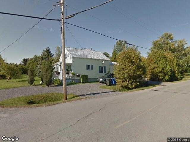 Street View image from Riverfield, Quebec