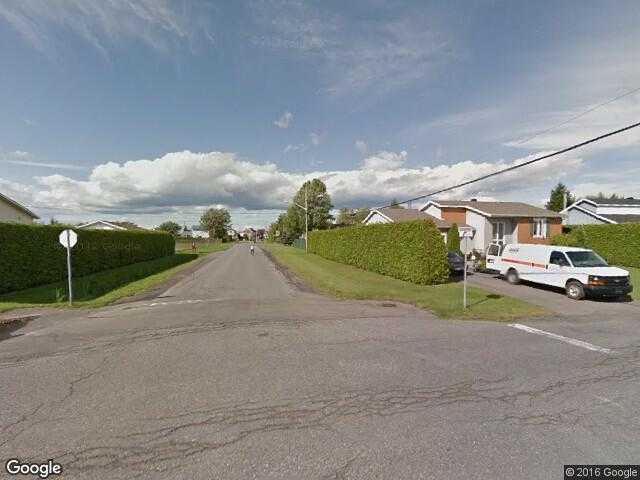 Street View image from Talon, Quebec