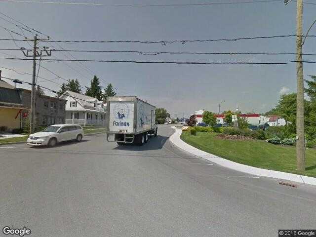 Street View image from Upton, Quebec