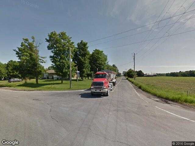 Street View image from Wheatland, Quebec