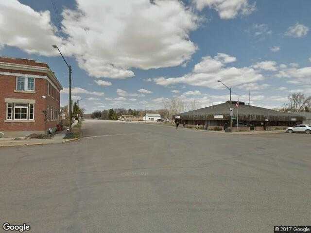 Street View image from Eastend, Saskatchewan