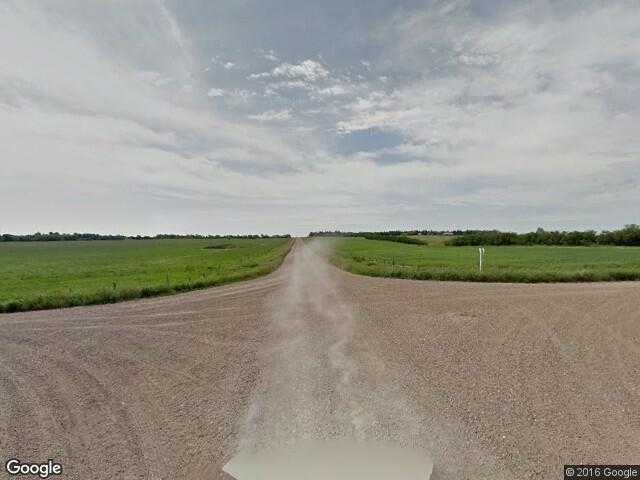Street View image from Reliance, Saskatchewan