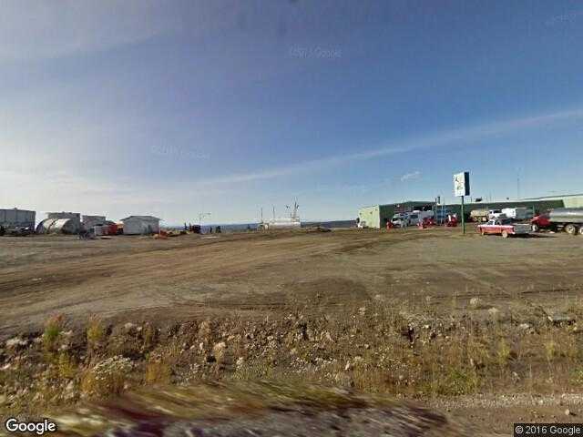 Street View image from Eagle Plains, Yukon