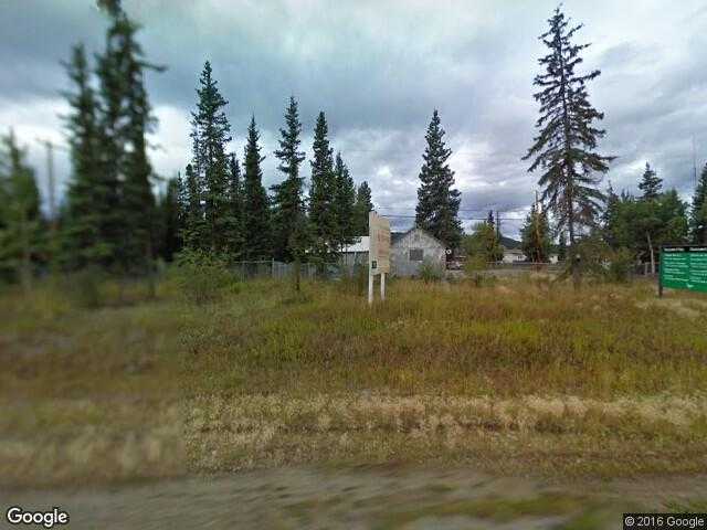 Street View image from Ross River, Yukon