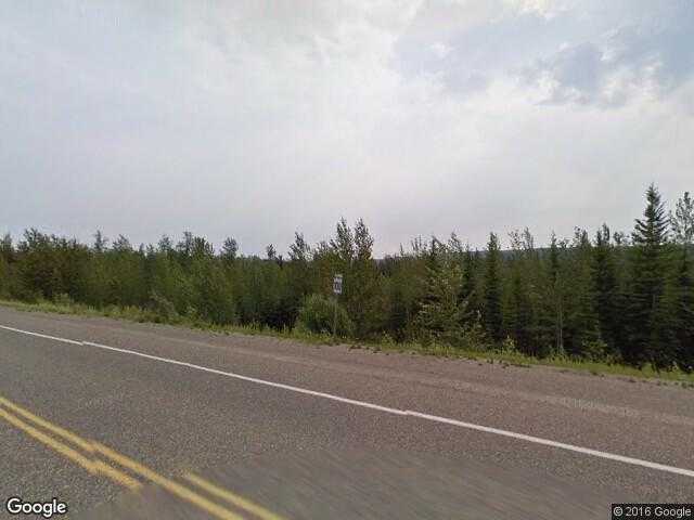 Street View image from Upper Liard, Yukon