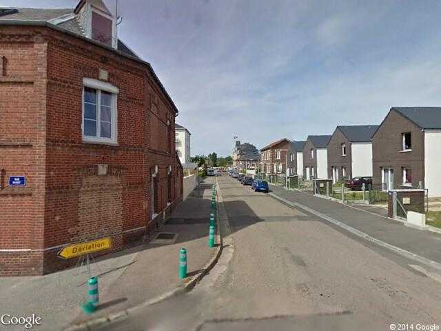 Google Street View Saint-Aubin-lès-Elbeuf.Google Maps.