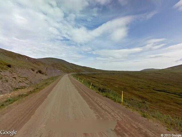 Street View image from Fort Yukon, Alaska