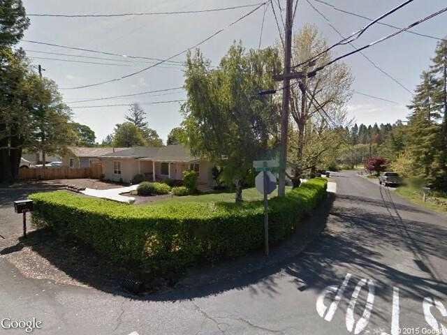 Street View image from Angwin, California