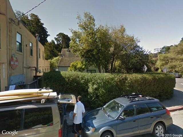 Street View image from Bolinas, California