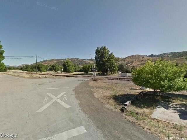 Street View image from Hornbrook, California