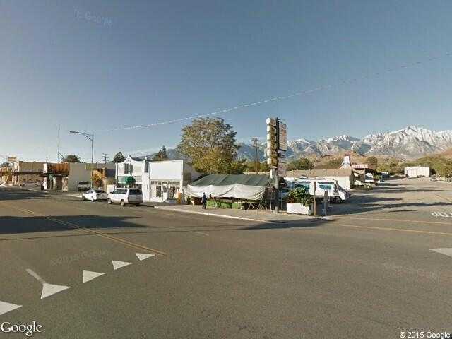 Street View image from Lone Pine, California