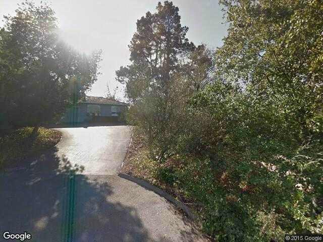 Street View image from Los Altos Hills, California