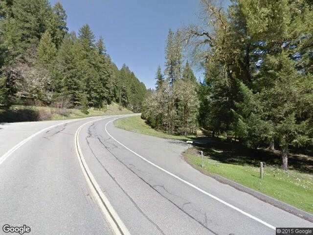 Street View image from Mad River, California