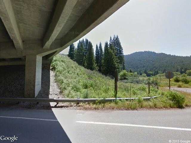 Street View image from Myers Flat, California