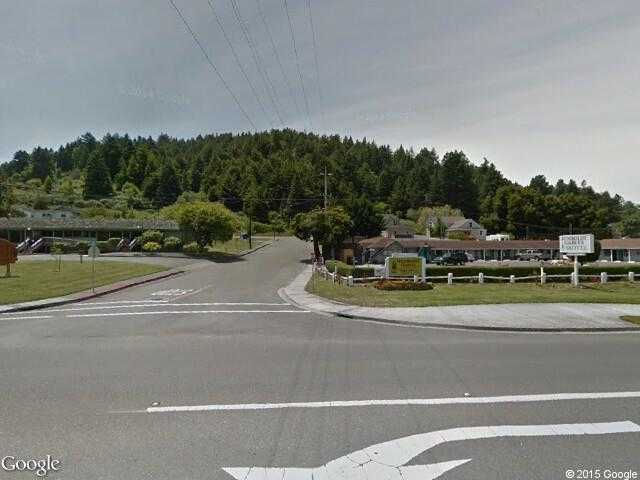 Street View image from Rio Dell, California