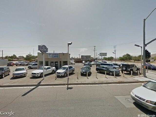 Street View image from Rosamond, California