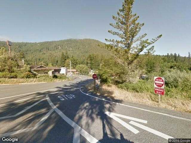 Street View image from Weott, California