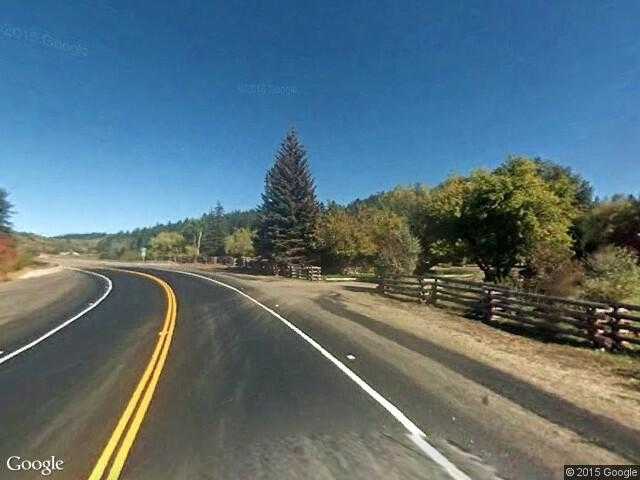 Street View image from Warm River, Idaho