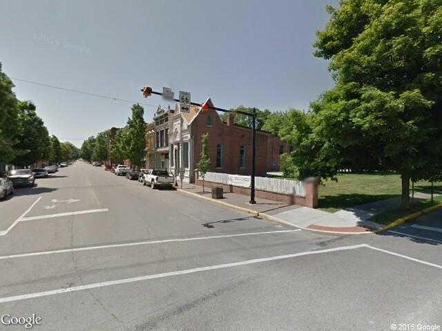 Street View image from New Harmony, Indiana
