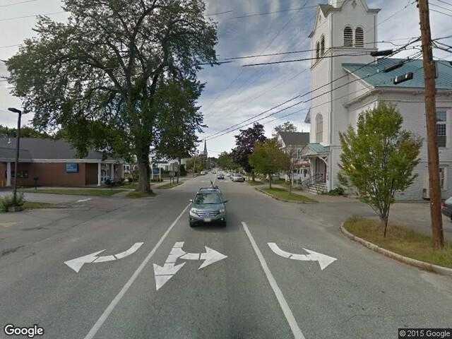 Street View image from Brunswick, Maine