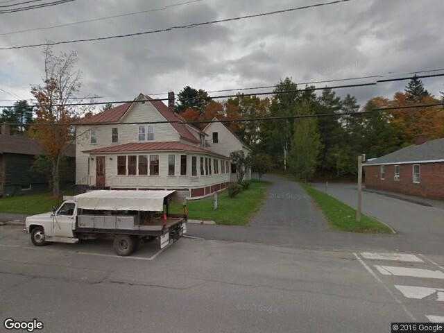 Street View image from Rangeley, Maine