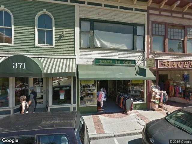 Street View image from Rockland, Maine