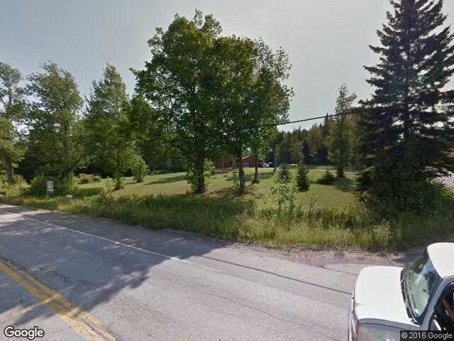 Street View image from Waite, Maine
