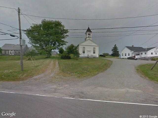 Street View image from Whiting, Maine