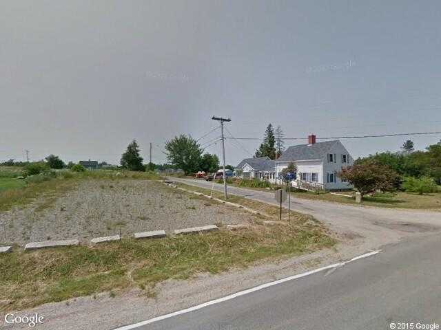 Street View image from Whitneyville, Maine