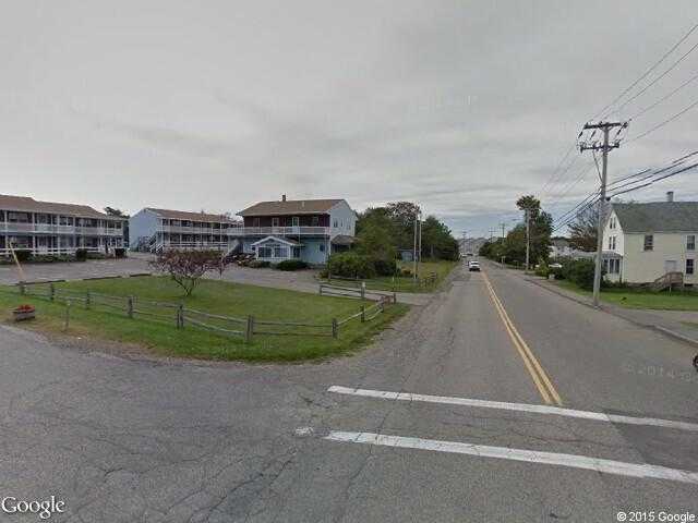 Street View image from York Beach, Maine