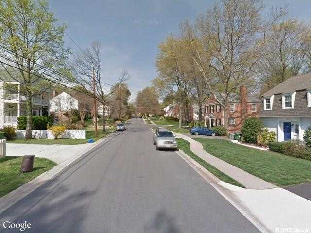 Street View image from North Chevy Chase, Maryland