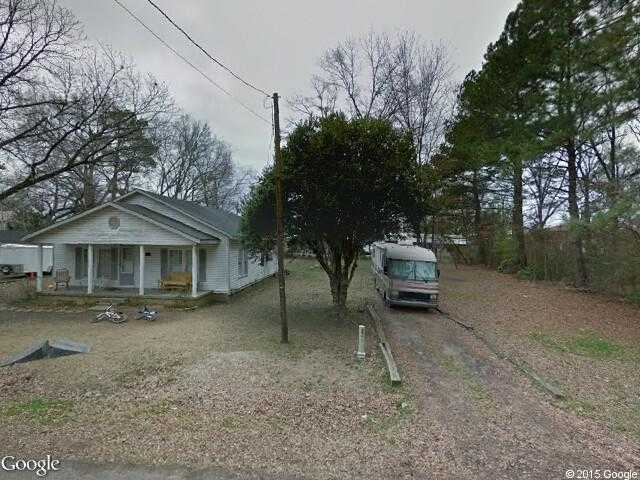 Google Street View Bruce (Calhoun County, MS)
