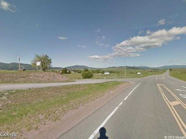 Street View image from Ovando, Montana