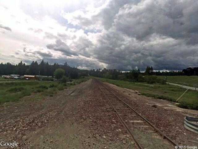 Street View image from Trego, Montana
