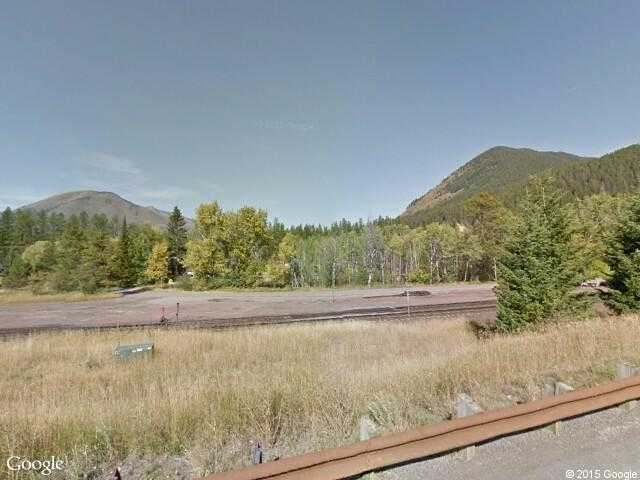 Street View image from West Glacier, Montana