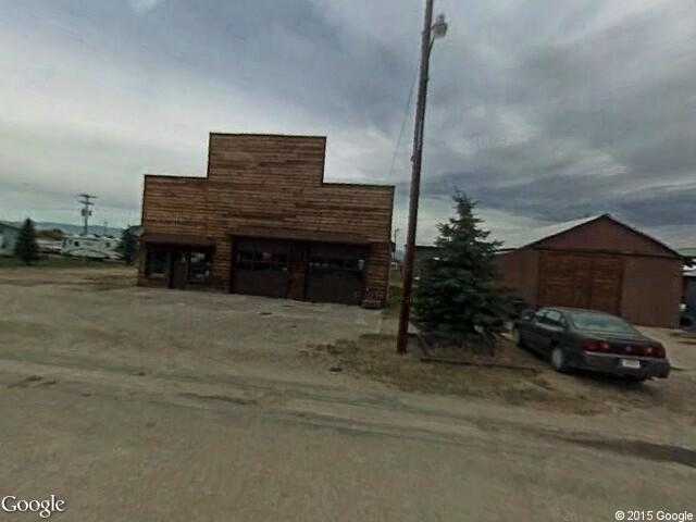 Street View image from Wisdom, Montana