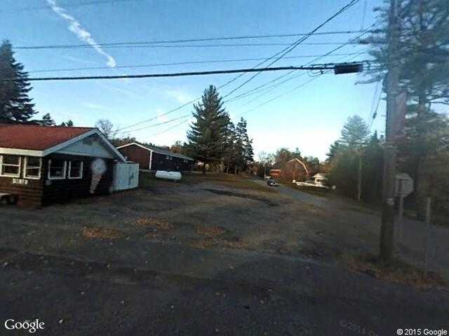 Street View image from Cranberry Lake, New York