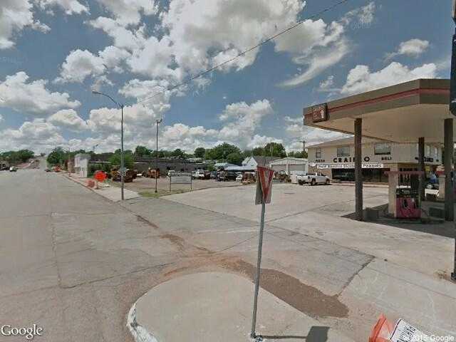 Street View image from Binger, Oklahoma