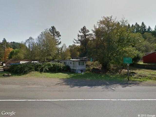 Street View image from Rose Lodge, Oregon