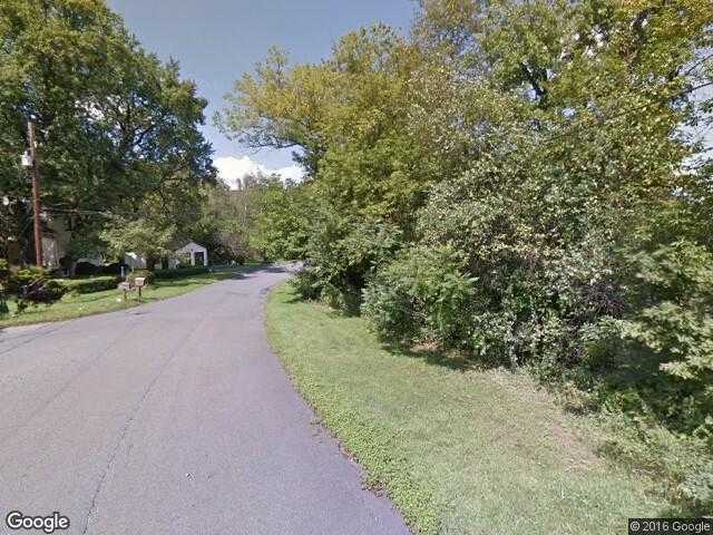 Street View image from Yatesville, Pennsylvania