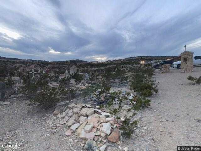Street View image from Terlingua, Texas