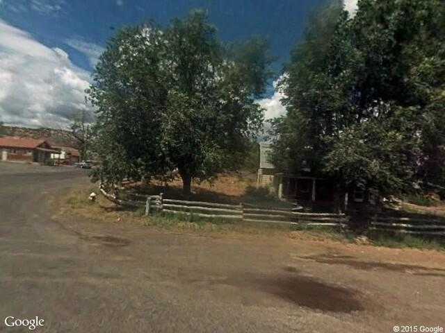 Street View image from Boulder Town, Utah