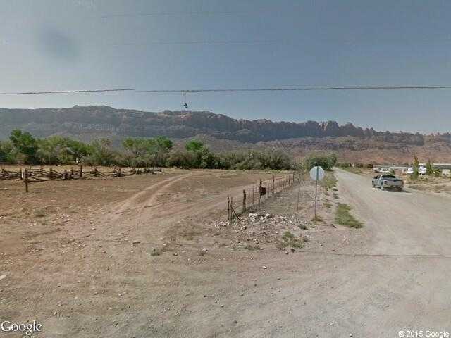 Street View image from Spanish Valley, Utah