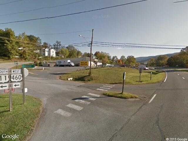 Street View image from Shawsville, Virginia